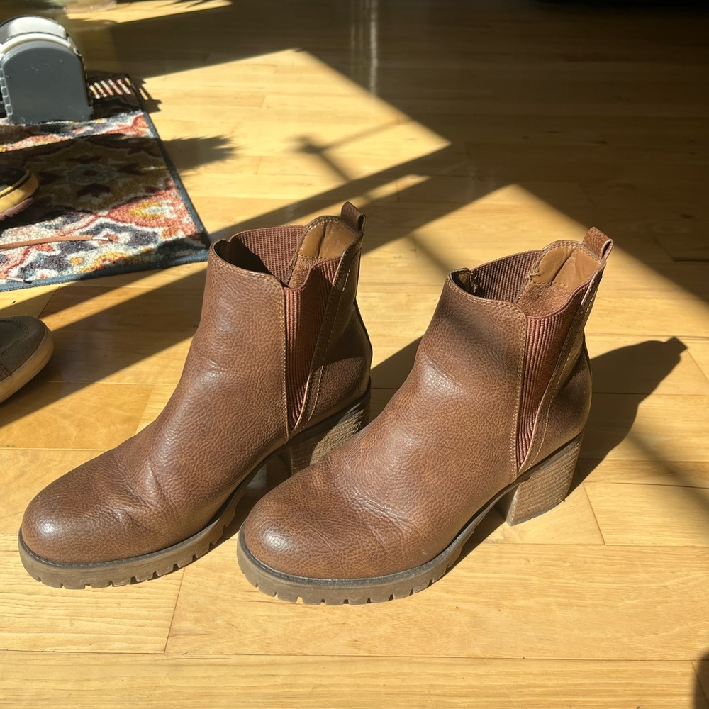 Brown Ankle Boots